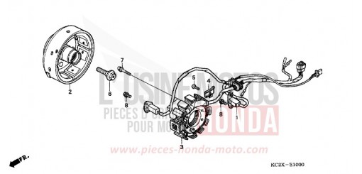 GENERATRICE CM125CX de 1999